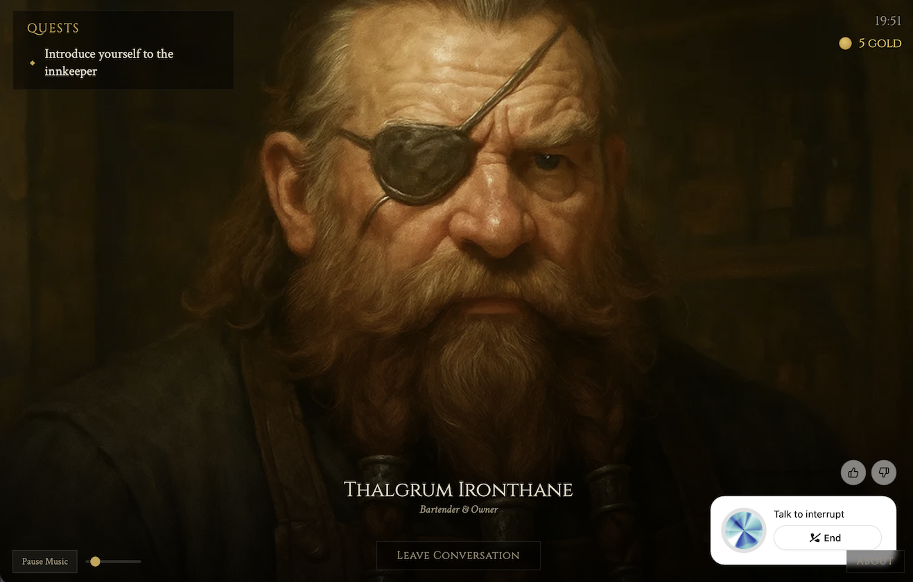 Convo-quest title card